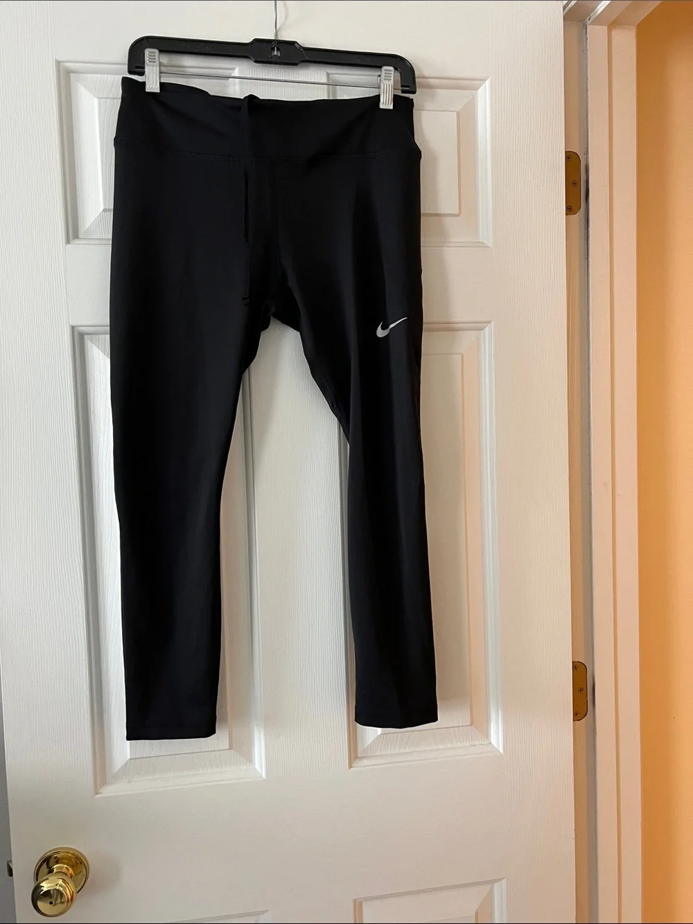 Nike Black Women Performance Leggings with Swoosh